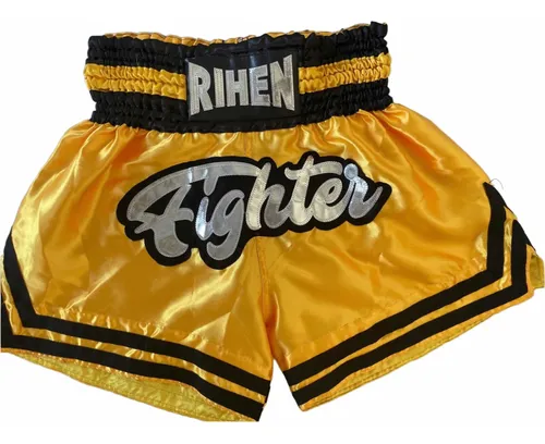 Short Entrenamiento Muay Thai Kick Boxing Mma Boxeo Rihen