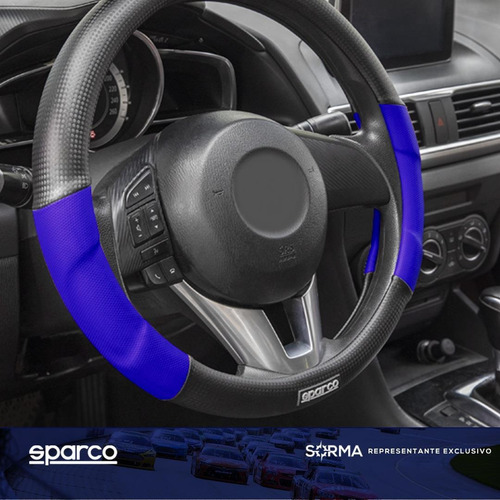 Imagen 4 de 10 de Funda Cubre Volante Universal Sparco Pvc