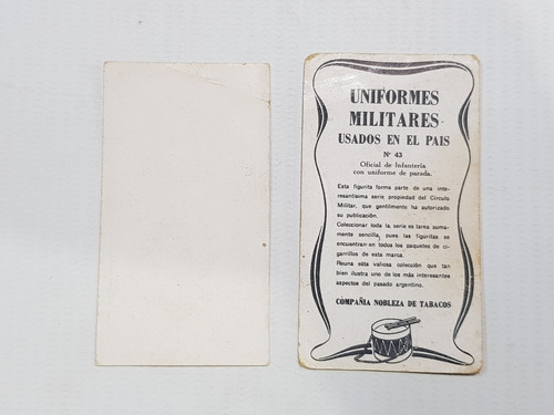 Imagen 2 de 6 de Antigua Figuritas Cigarrillos Compañía De Tabaco Mag 58809