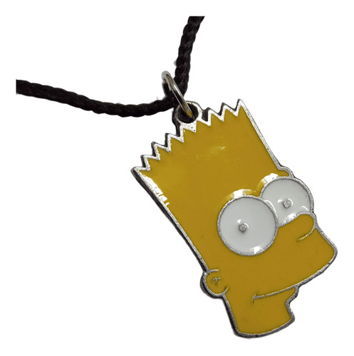 Colgante Metal Serie Animada Los Simpsons Personajes Bart Los Simpson - Bart