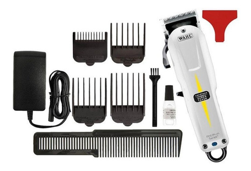 Cortadora de pelo Wahl Professional Super Taper Cordless blanca 110V/220V