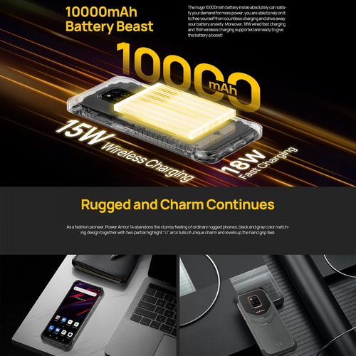Ulefone Power Armor 14 | Resistente Ram 4 Gb / Interna 64 Gb