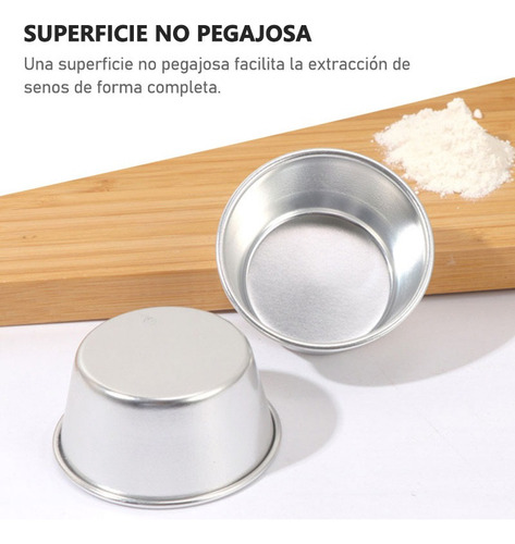 . Molde Pastelero Redondo Para Repostería De Aluminio 6