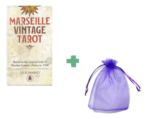 Marseille Vintage Tarot - Lo Scarabeo - Mini Guia + Cartas