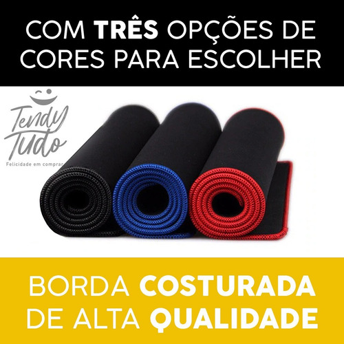 Imagem 7 de 8 de Mouse Pad Speed Gamer Extra Grande 70 X 35 Borda Costurada