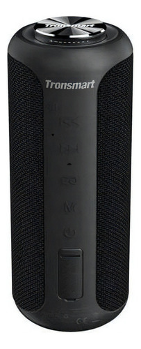 Parlante Bluetooth Tronsmart T6 Plus Upg 40w Soundpulse Negr Color Negro