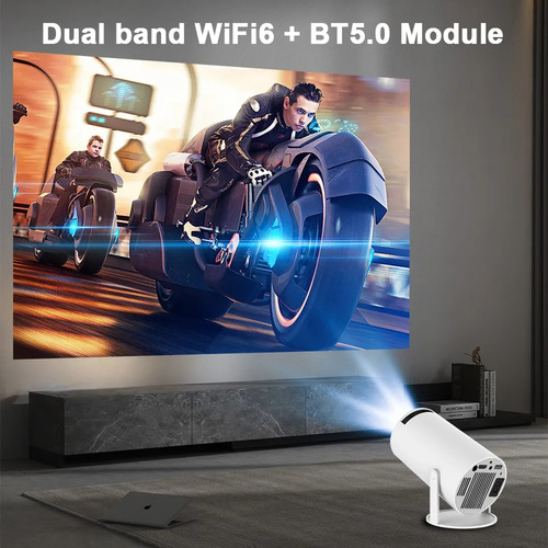 Proyector Mini Ledstar Hy300 110v/220v Color Blanco