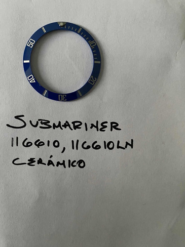 Bisel Cerámico Rolex Submariner