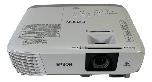 Proyector Epson Powerlite X39, Sin Control - 20hrs De Uso Blanco (Usado)