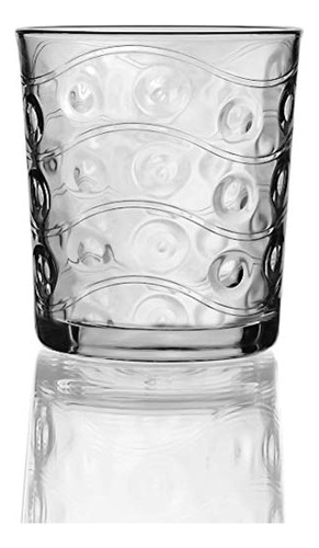 Circleware Base Pesada Vasos De Whisky Juego De 4 Piezas, Fi