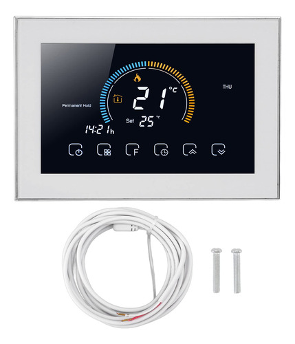 Topincn Smart Thermostat Programmable Voice App Control Room