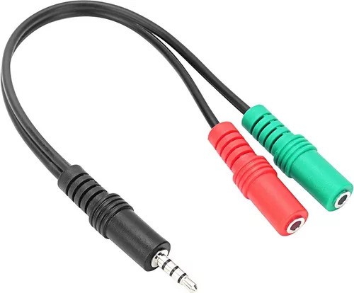 Cable Adaptador Audio Jack 3.5mm A Rca Doble Jack Hembra