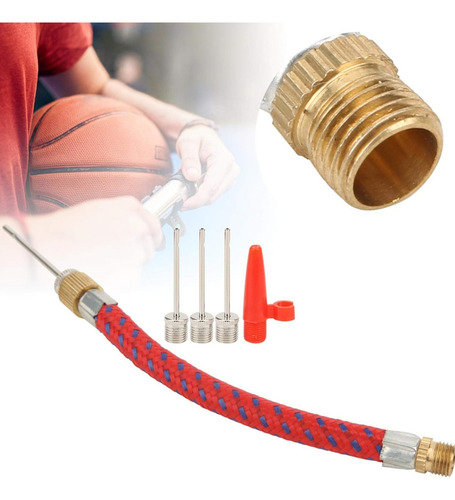Kit Bicos Para Bomba De Inflar Adaptadores Encher Bola Top Cor Sortidos
