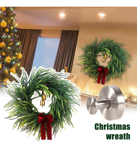 Gancho Con Ventosa Para Guirnalda De Navidad Para Baño, 4 Un