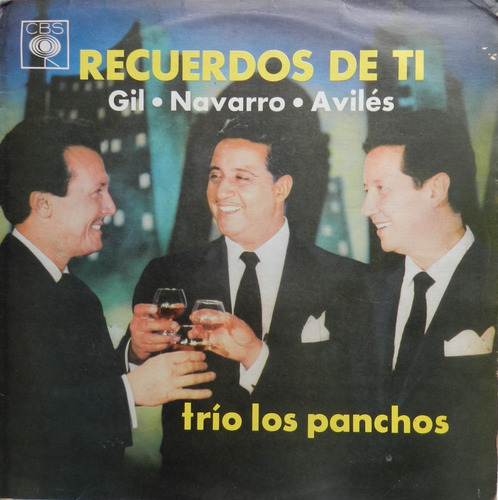 Trio Los Panchos  - Recuerdos De Ti / Lp Vinilo Acetato