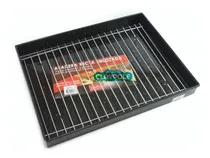 Comprar Asadera Enlozada Rectangular C\u002F Rejilla Nº5 28x38 Cm Jovifel