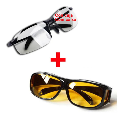 Lentes De Sol De Visión Nocturna Con Protección Uv400