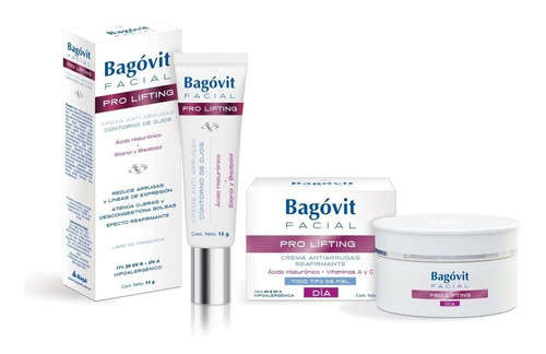 Bagovit Pro Lifting Contorno De Ojos + Crema Dia X 60 Gr