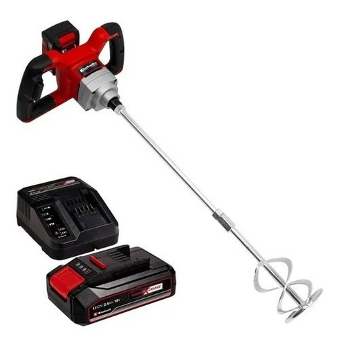 Mezclador Cemento Pintura Te-mx 18 Einhell + Kit Bat 2.5 Amp