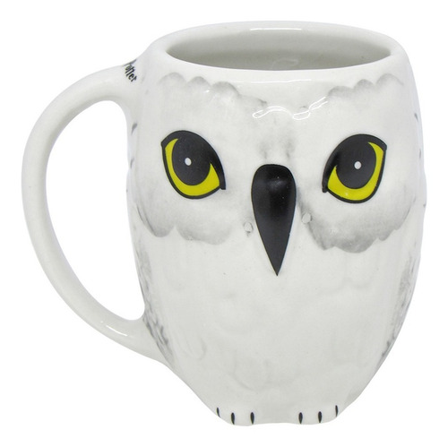 Imagem 2 de 6 de Caneca 3d Coruja Edwiges Hedwig 250ml Harry Potter Original