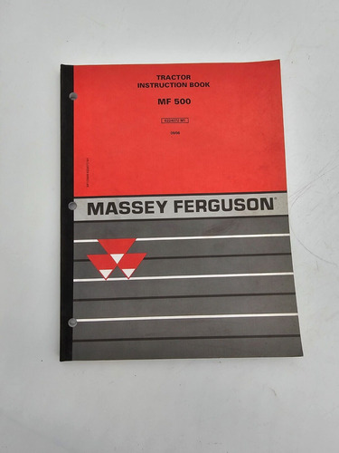 2006 Massey Ferguson Mf500 Tractor Instruction Book Free Ssb