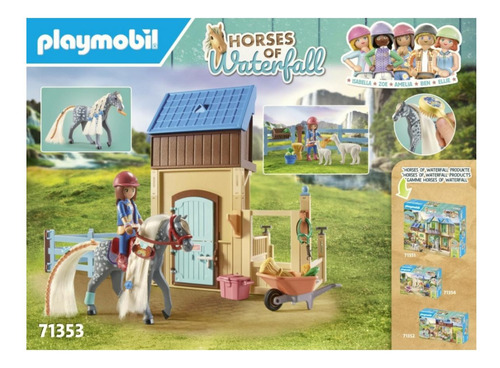 Playmobil 71353 Establo De Caballos Con Amelia Y Whisper
