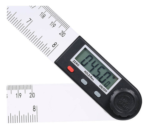 Regla Angular Digital 0-200mm Goniómetro Electrónico 360°