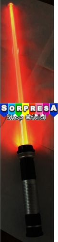 4 Sable Star Wars Espada Luz Color Sonido Disfraz Jedi Cospl