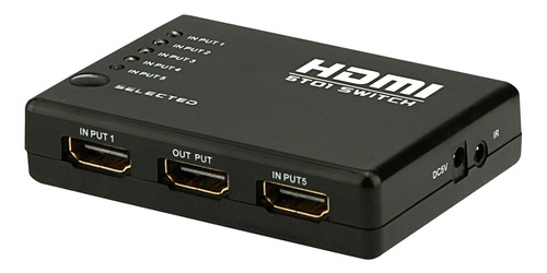 Switch 5x1 Hdmi Full Hd 1080p 3d