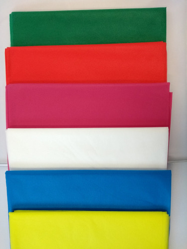 Kit Tnt Toalha 1,4m X 2,2m - 5 Peças Cor Rosa-chiclete Liso