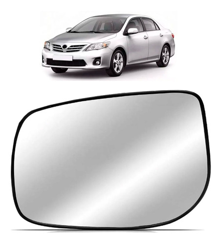 Lente Espelho Retrovisor Corolla 2008 2009 2010 11 12 2013