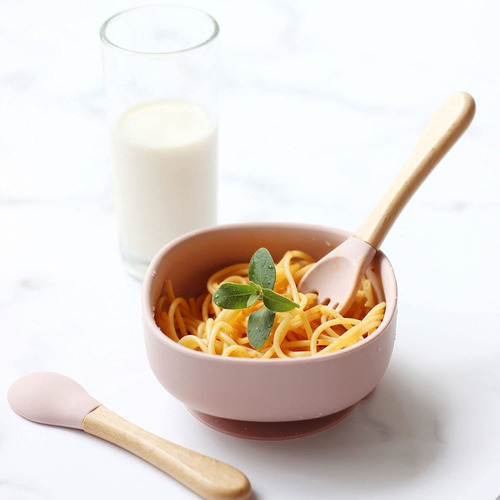 7 Utensilios, Plato, Cuchara, Babero, Tazas Con Pajita