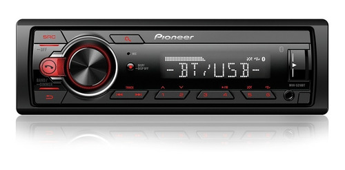 Rádio Pioneer Bluetooth Usb Frontal Mp3 Am Fm Função Rds