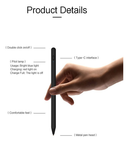 Lápiz Óptico Compatible Con Xiaomi Redmi Pad Se