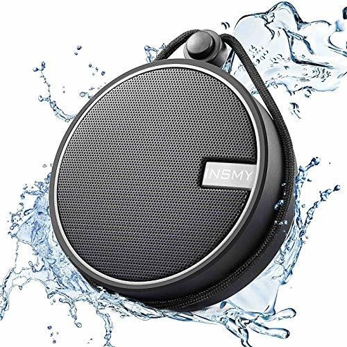 Insmy C12 Ipx7 Waterproof Shower Bluetooth Speaker, 3fz9x