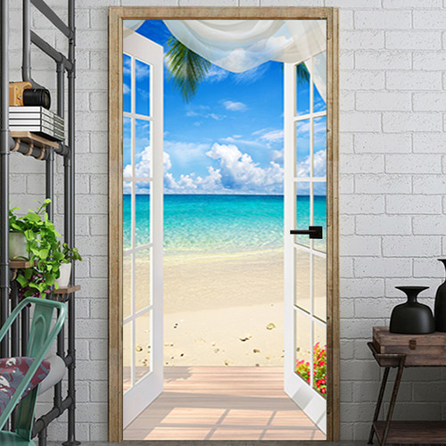 Calcomanía Para Puerta, Para Decoración Personal, Extraíble