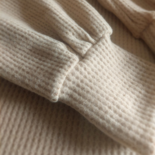 Polera Sweater Mujer Waffle Lana Oversize Invierno