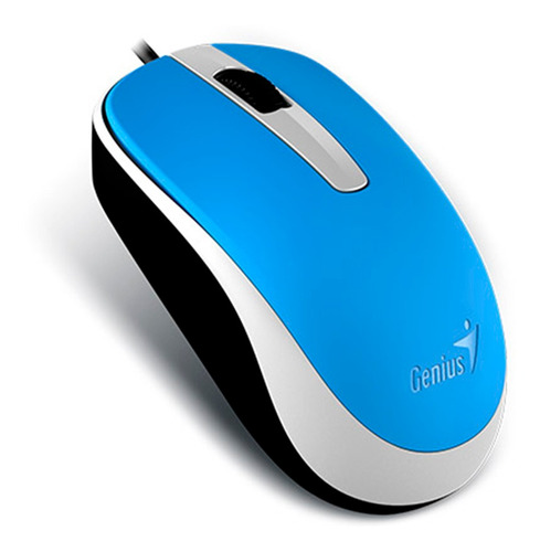 Mouse Usb Optico Genius Dx-120 1000dpi Pc Notebook Azul