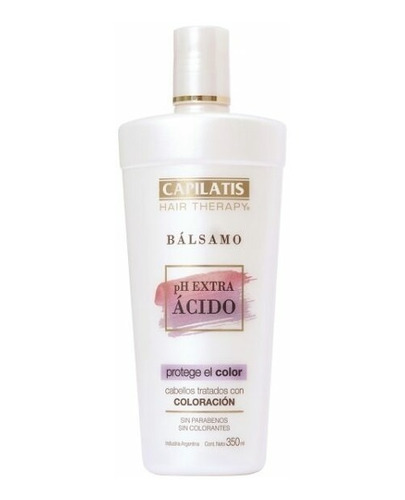 Balsamo Capilatis Ph Extra Acido, Protege El Color 350ml