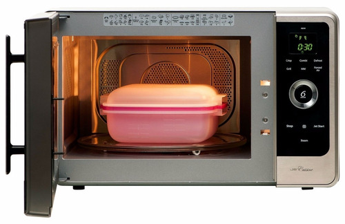 Microondas Grill Whirlpool JQ280IX inoxidable 27L 220V