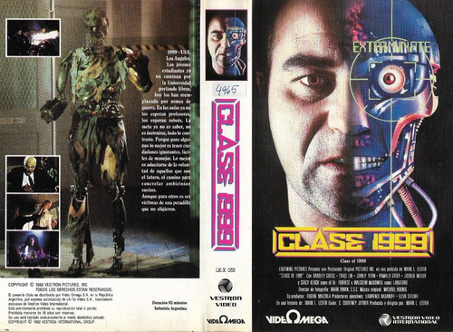 Clase 1999 Vhs Class Of 1999 Bradley Gregg