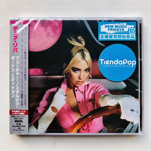 Dua Lipa Future Nostalgia Bonus Edition Japón 2 Cds Bonus Tk