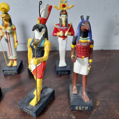 Imagem 3 de 5 de Misterios Dos Deuses Egípcios Salvat Lote Com 8 Unidades