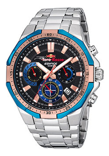 Reloj Casio Efr 554tr 2aer Toro Rosso Red Bull Genuino