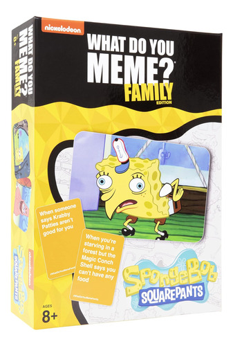 Juego De Mesa ¿qué Meme Tienes? Bob Esponja