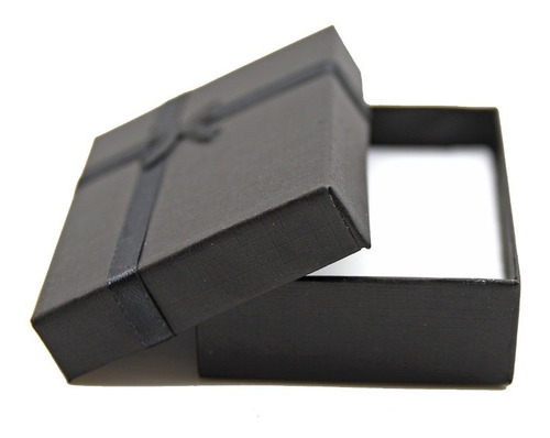 Imagen 5 de 9 de Set 12 Cajas De Regalo Negra 7x9 Cms Para Conjunto De Joyas