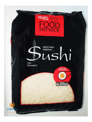 Arroz Food Service P Sushi Tucapel 2kg(2uni)super