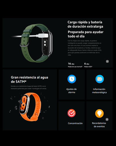 Xiaomi Mi Smart Band 8 1.62" Version Global M2239B1