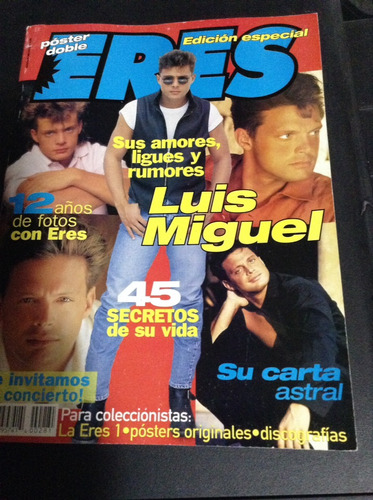 Revista Eres Luis Miguel (sin Poster)