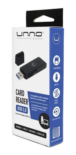 Lector De Memorias Unno Card Reader Usb 3.0 Externo Multiple